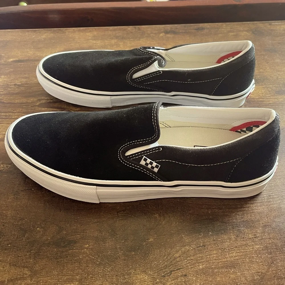 Vans skate slip-on pop Cush Black Sneakers